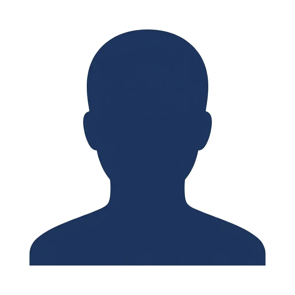 Stilisierte Silhouette einer Person anstelle eines Lichtbilds